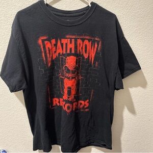 Death Row Records Black T-Shirt